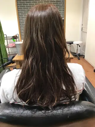 ロング カラー アザマ　ヤスカツ _rosso 川口のヘアスタイル