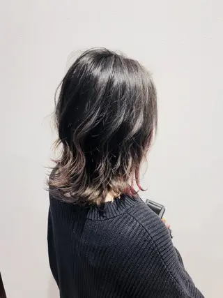 ミディアム カラー FELIZA所属・似合わせの達人🔥 石川就平のヘアスタイル