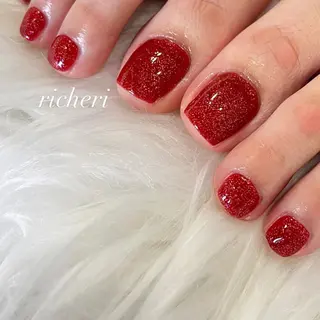 ミディアム ネイル richeri beautyのネイルデザイン