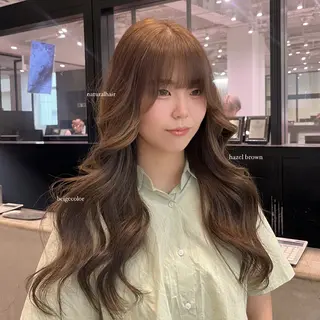 ロング カラー ショートカットパーマ sakura🎀のヘアスタイル