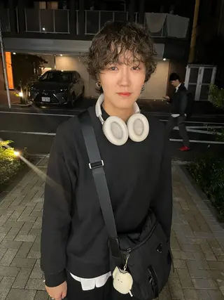 ショート パーマ NOUN所属・eri kinjoのヘアスタイル