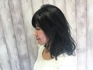 ミディアム カラー boutique misakiのヘアスタイル