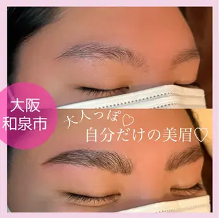 sarasa beauty salon所属・SARASA♡ Yamashitaの眉毛・アイブロウイメージ