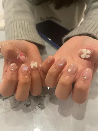 ネイル 束感まつ毛/ネイル/ LED♥KIRARAのマツエク・マツパデザイン