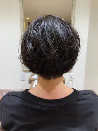 ショート パーマ 髪質改善&Spa fee南越谷2号店所属・髪質改善/南越谷/ 山岸彩夏のヘアスタイル