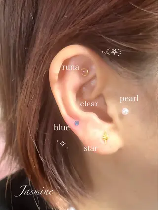 Jasmine 林のネイルデザイン