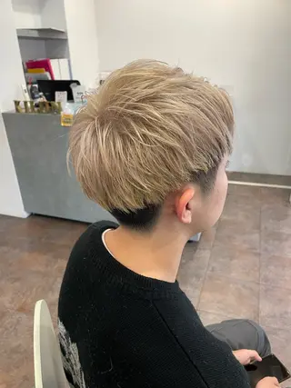 メンズ キルンサンピアン所属・ナチュラルカラー 児玉優香のヘアスタイル