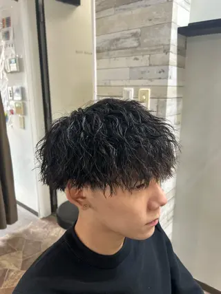 ショート パーマ メンズ HRK1st所属・HRK1st RYOKIのヘアスタイル