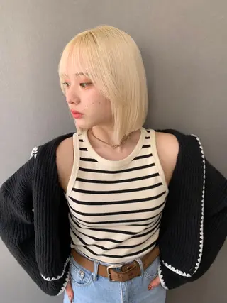 ショート 伊藤 りいなのヘアスタイル