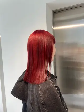 セミロング カラー レイヤー/透明感 カラー🌿KANTAのヘアスタイル