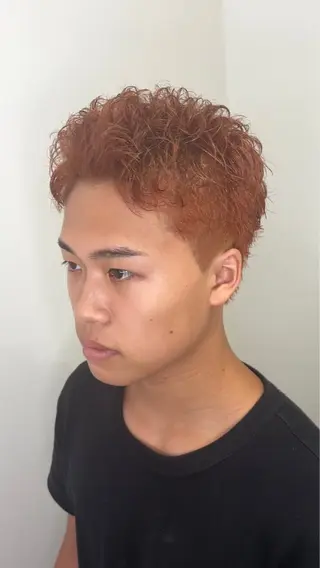 カラー メンズ aDALil川越 😎AZUSAのヘアスタイル