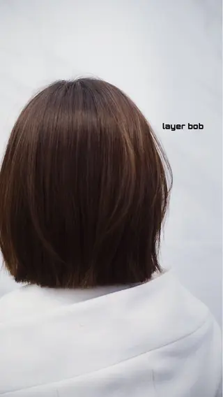 ミディアム カラー Pocket仙台 💚モエリのヘアスタイル