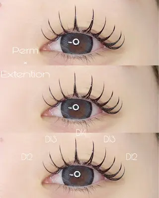 マツエク・マツパ Arona所属・Arona / mizukiのマツエク・マツパデザイン