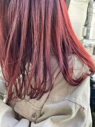 ミディアム カラー カワシマ セイカのヘアスタイル