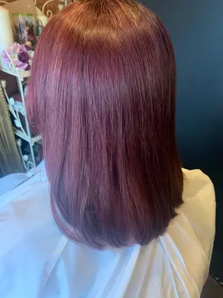 カラー 藤井菜々 （エルベスアクト）のヘアスタイル