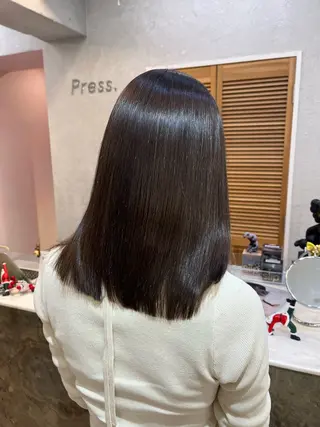 ミディアム 透明感カラー🕊🤍 アサノ  マユのヘアスタイル