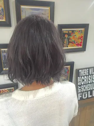 ショート カラー hair design NORM所属・吉田裕太/ハイライト ダブルカラーのヘアスタイル