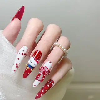 ネイル 長さだし専門 ありさのネイルデザイン