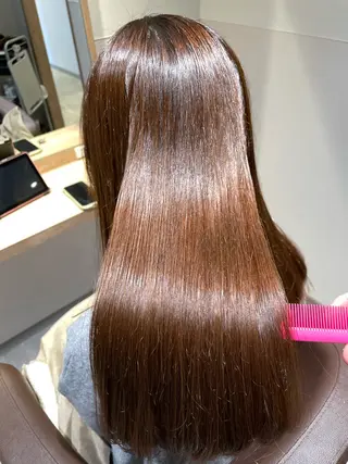 ロング カラー 佐藤 大地のヘアスタイル