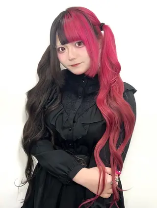 ロング miku /原宿美容師/y2kのヘアスタイル