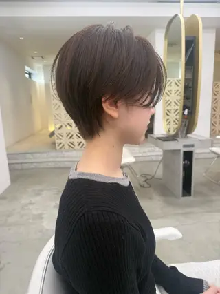 ショート カラー urara/ショート /透明感カラーのヘアスタイル