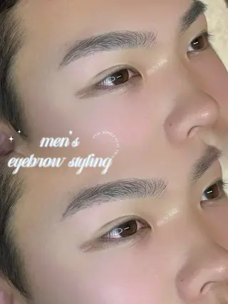 メンズ アイブロウ Une fleur RICOのマツエク・マツパデザイン