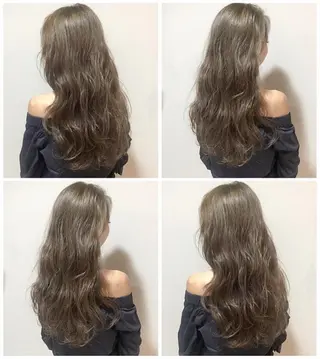 セミロング カラー ヘアアレンジ 指名支持率NO.1 スタイリストのヘアスタイル