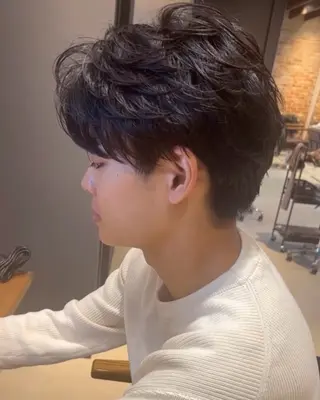 パーマ メンズ 【メンズ特化】／ パーマ/名駅/Jinのヘアスタイル