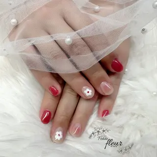 ネイル ❁⃘*。Petite fleur❁⃘*りさのネイルデザイン
