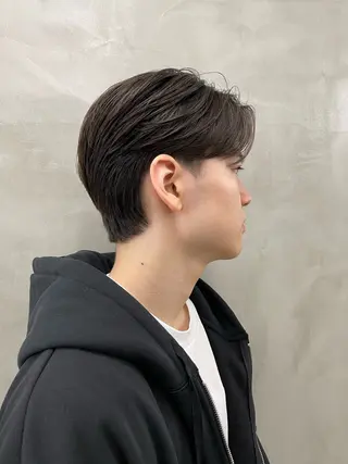 メンズ メンズカット パーマ[佐橋]のヘアスタイル