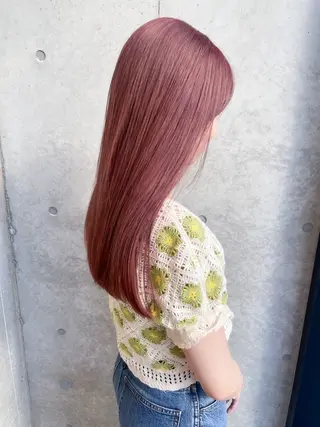 ミディアム カラー ヘアアレンジ ミニボブ/ブリーチ 🌈MISATOのヘアスタイル