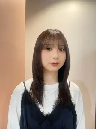 セミロング ゆるふわガーリーst yle🩰yuukaのヘアスタイル