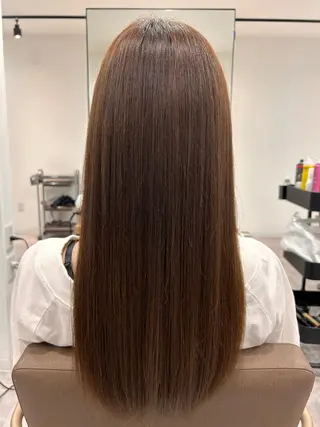 ロング ボブ/暖色カラー 🎧 kei 🎀のヘアスタイル