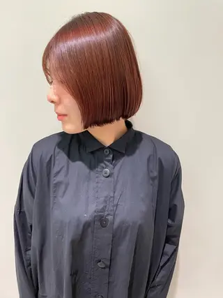 ショート 韓国風/コテ巻き風 パーマ/るい🌿のヘアスタイル