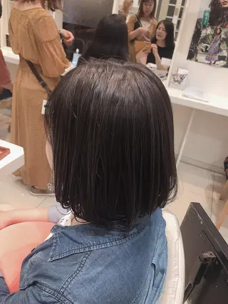 ミディアム カラー はだゆうき @hadadan08のヘアスタイル