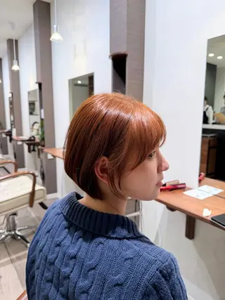 ショート shampoo hair salon所属・🫧レイヤー/透明感 カラー/Ryukaのヘアスタイル