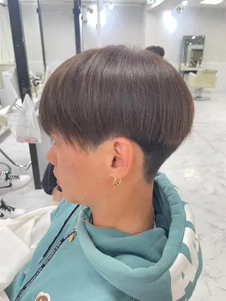 ショート アンククロス渋谷店所属・Wistell 渋谷 ASUKAのヘアスタイル