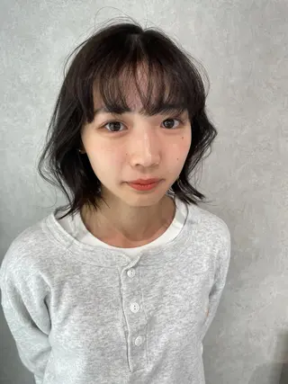 ショート カラー ナチュラル透明感🌱 小山美樹子のヘアスタイル