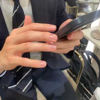 ショート メンズ nailcare & eyebrow 専門店　【iLL】所属・【育成特化サロン】 yuinaのネイルデザイン