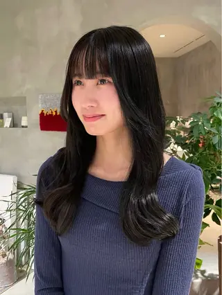 ロング カラー how所属・大阪/心斎橋 /ハイトーン/ちひろのヘアスタイル