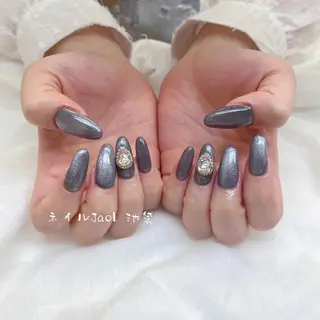 セミロング nail jaol池袋店所属・ネイルJaol 池袋のネイルデザイン
