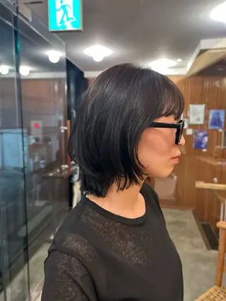 ミディアム 🌞アオキ サキ🕊のヘアスタイル