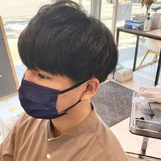 メンズ HOLON池袋所属・ウルフカット ハッシュカット/七海のヘアスタイル