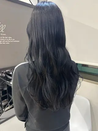 ロング カラー GiseL博多 HiROEのヘアスタイル