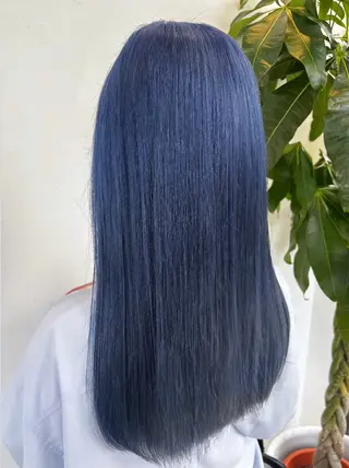 ロング 佐々木 美空のヘアスタイル