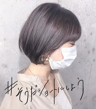 ショート 北條 優輝のヘアスタイル