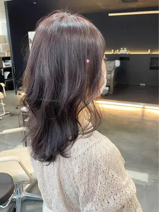 セミロング カラー 韓国ヘア×髪質改善 /yoshikaのヘアスタイル