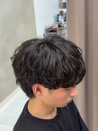 ショート パーマ メンズ GRANDEUR ryuのヘアスタイル