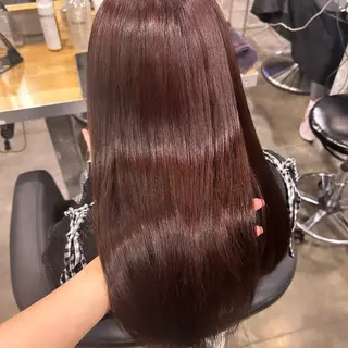 セミロング IS所属・横浜美容室/透明感 カラー/レイヤーのヘアスタイル