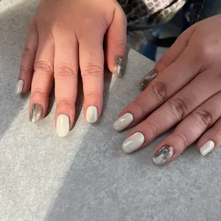 ネイル 🤎Two ERI🤎のネイルデザイン